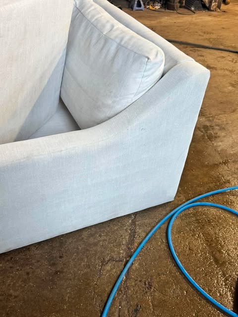 Sofa, finished and dry